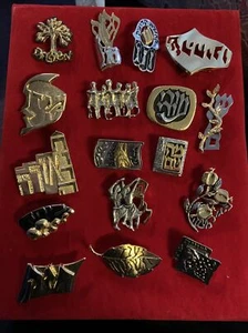 Lot Of Brooches Judaica - Picture 1 of 12