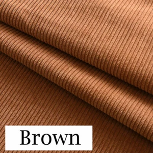 Corduroy 8 Wale Fabric No Stretch Cushion Cover Dress Making Upholstery Costume - Picture 1 of 24
