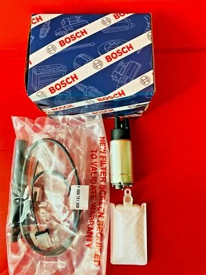 New Bosch Electric Fuel Pump for Mazda, Hyundai, Mitsubishi - Image 1 of 4