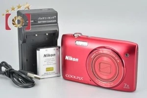 Excellent!! Nikon COOLPIX S3500 Rasberry Red 20.0 MP Digital Camera - Picture 1 of 14
