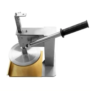 Manual Stainless Steel Pizza Dough Press Bait Nugget Dough Press Pie Press - Picture 1 of 13