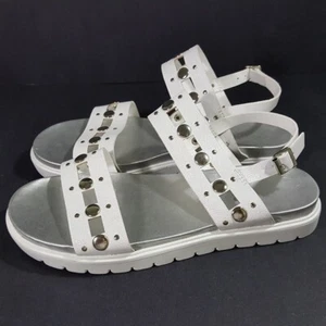 Rock & Republic Tony White Women's Sandals Size 9.5M MSRP $65 - Picture 1 of 1