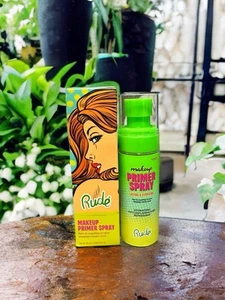Rude Cosmetics Primer Spray 2.03oz – Long-Lasting Dewy Makeup Mist - Imagen 1 de 6