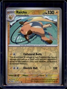 Raichu SV05: Pokémon Fuerzas Temporales #052/162 Holograma Inverso Casi Nuevo+ - Imagen 1 de 2