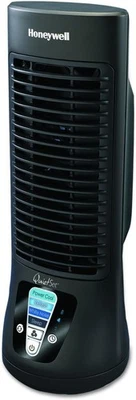 Honeywell QuietSet Personal Table Fan HTF210B Black Oscillating Desk 4 Speeds - Image 1 of 4