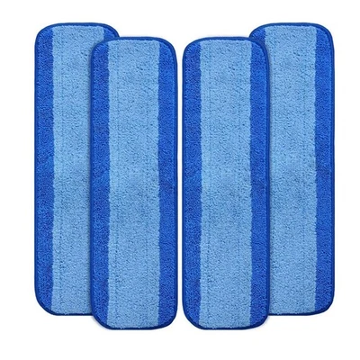 4Pcs 18 Inch Replacement Microfiber Cleaning Pads for Bona Mop /Spray Mop new - Image 1 of 4