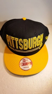 Gorra/Gorra de Béisbol Piratas de Pittsburgh - New Era 9Fifty Para Hombre Ajustable - NUEVA Foto 1 de 4