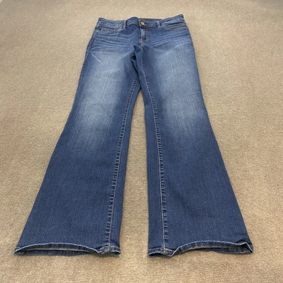 Kut From The Kloth Jeans Womens 12 S Blue Baby Bootcut Stretch Denim 32" Inseam - Image 1 of 4