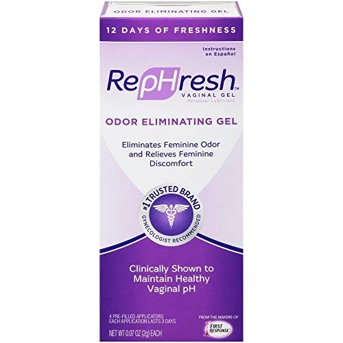 GeL vaginal eliminador de olores RepHresh (0,07 oz) con 4 aplicadores precargados Foto 1 de 1