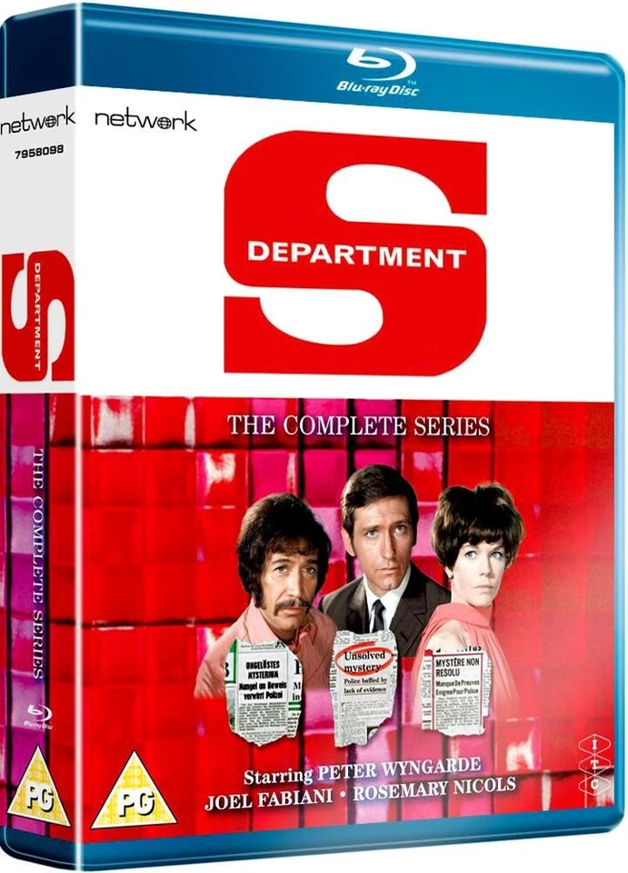 Department S The Complete Series Blu-ray DVD Region 2