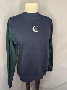 Happy Earth Organic Cotton Womans Crew Pullover Sweater Blue XS - Picture 1 of 5
