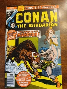 CONAN EL BÁRBARO ANUAL #4 (Marvel Comics 1978) -- Edad de Bronce - Imagen 1 de 6