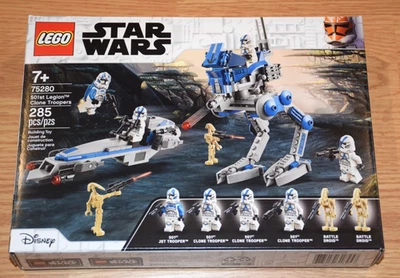 LEGO Star Wars 501st Legion Clone Troopers 75280 Nuevo Sellado en Caja CANTIDAD DISPONIBLE Foto 1 de 4