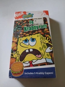 SpongeBob SquarePants: Fear Of A Krabby Patty (VHS, 2005) Nickelodeon New Sealed - Picture 1 of 6