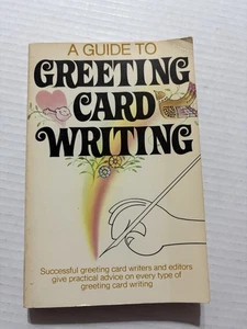 A Guide To Greeting Card Writing Paperback Book - Picture 1 of 10