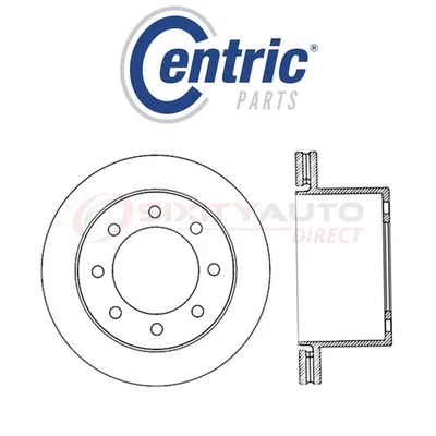 Centric C-TEK Disc Brake Rotor for 2003-2008 GMC Savana 3500 4.8L 6.0L 6.6L yr Foto 1 de 4
