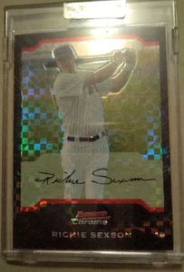 2004 Bowman Chrome Richie Sexson signiert #149/172 - Bild 1 von 2