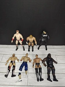 Mattel WWE Wrestling Action Figures Set Of 7 Kids Toys 2011 & 2012 - Picture 1 of 9
