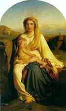Virgin And Child 1844 A4 Print