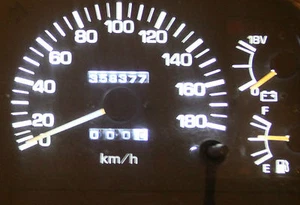 White LED Dash Cluster Light Kit for Toyota Landcruiser 1990-1998 80 Series - Picture 1 of 3