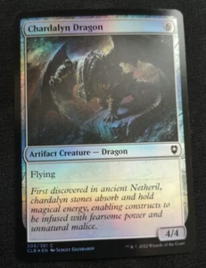 Chardalyn Dragon - Foil - CLB - NM Unplayed - EN - 306 - Picture 1 of 1