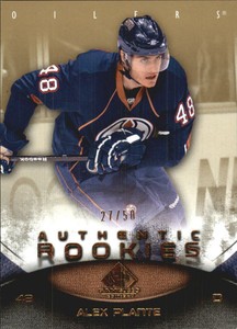 2010-11 SP Game Used Gold #167 Alex Plante /50