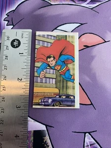 Tarjeta coleccionable de colección de Superman Menko importación japonesa de DC cómics de acción - Imagen 1 de 2