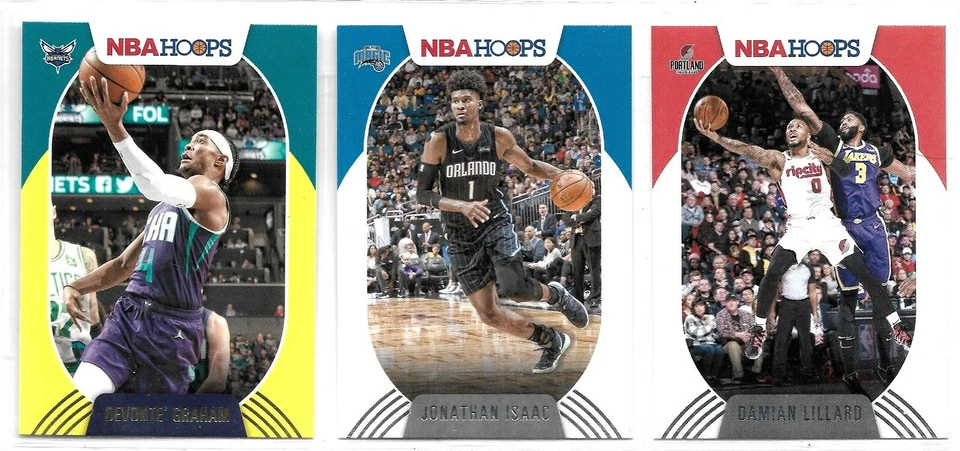 DEVONTE' GRAHAM CHARLOTTE HORNETS 2020-21 PANINI NBA HOOPS YELLOW #190 - Image 1 of 1