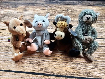 VTG'99 NWT Coca-Cola International Collection Plush Animal Toy 4 OF 50 Countries - Image 1 of 4