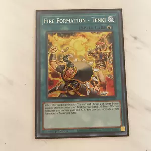 YuGiOh Fire Formation - Tenki Coleccionista Raro WISU-EN028 1a Edición LP - Imagen 1 de 3