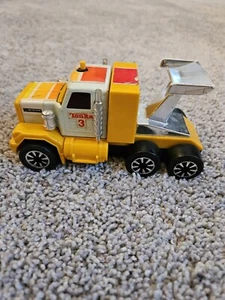 Tonka Truck Vintage Clutch Poppers Push Friction GMC Semi Truck Yellow Kids Toy - Picture 1 of 8
