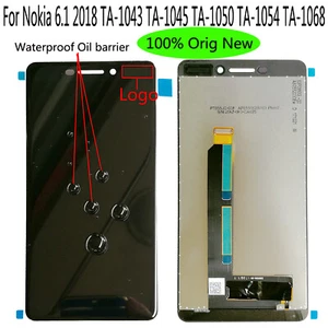 Für Nokia 6.1 TA-1045 TA-1050 TA-1054 TA-1068 TA-1043 LCD Display Touchscreen - Bild 1 von 11