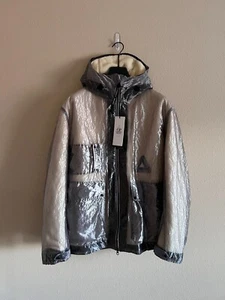 Palace x C.P. Company Klear Achronic Anorak - Size Medium - Silver - NEW - Picture 1 of 14