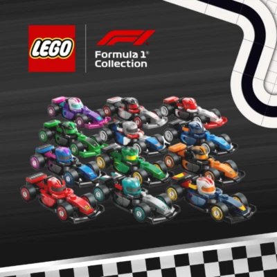 LEGO F1® Collectable Race Cars Minifigures 71049 - Pick Your F1 Car, Full Set - Image 1 of 2