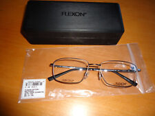 Flexon Flexon Nathaniel 600 Eyeglasses 033 Dark Gunmetal Authorized Dealer