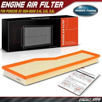 Engine Air Filter for Porsche 911 1999-2008 H6 3.4L H6 3.6L H6 3.8L 99711013200 - Image 1 of 4