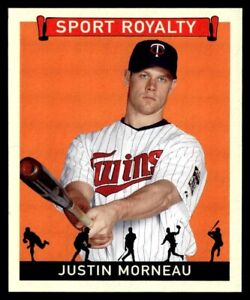 2007 Upper Deck Goudey Sport Royalty Justin Morneau Minnesota Twins #SR-JM