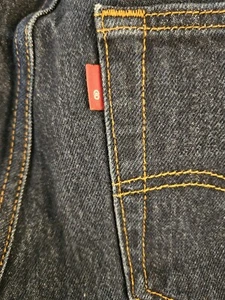 RARE Blank Red Tag Levis 501xx Blue Denim Jeans Button Fly 32"x29” Hemmed - Picture 1 of 8