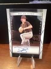 2022 Leaf Trinity Clear Auto Silver Foil /99 Dylan Lesko #CA-DL1.1 Auto