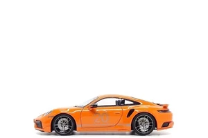 Minichamps 1:18 Porsche 911 Turbo S (992) 20 Years China Edition in Gulf Orange - Picture 1 of 13