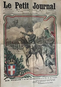 The Little Journal 1915 No.1277 King Victor Emmanuel Italy - Death of an Officer - Picture 1 of 2