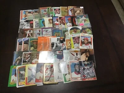 BOB GIBSON Oddball Insert & Regular issue Baseball CARDINALS YOU CHOOSE - Image 1 of 4