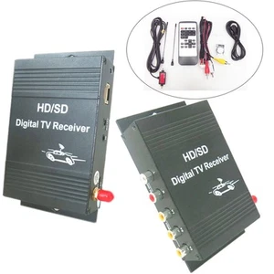 Hot Car Mobile ATSC Tuner Receiver Set Top Box with 4 Video for US HD/SD TV - Afbeelding 1 van 7