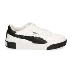 PUMA Cali Brushed WN'S Chaussures Homme Femme Unisexe Sport Baskets 373896 01 - Picture 1 of 8