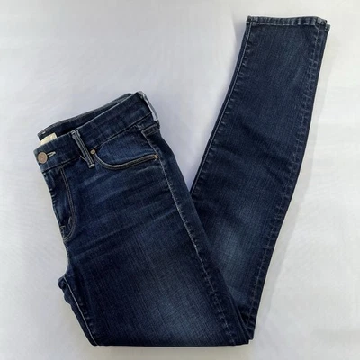 Pantalones de mezclilla elásticos Mother The Looker talla 27 ajustados al tobillo sin jugar usados en excelente estado Foto 1 de 4