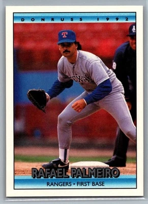 1992 Donruss #46 Rafael Palmeiro - Image 1 of 2