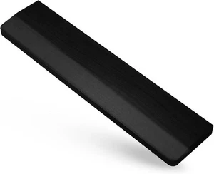 Wooden Keyboard Wrist Rest (Compact, Black) Compact, Black - Picture 1 of 5