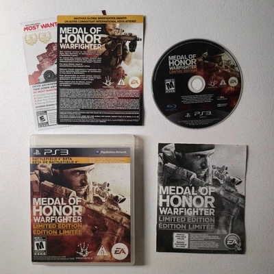 Medal of Honor Warfighter Limited Edition PS3 Video Game CIB Complete - Image 1 of 2