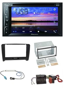 Pioneer Bluetooth 2DIN USB DVD DAB MP3 Autoradio für Audi TT 06-14 Aktivsystem Q - Bild 1 von 9
