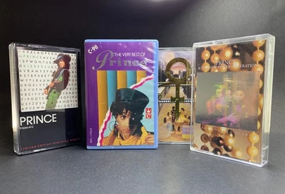 **PRINCE** 4x Collectable Vintage Cassettes **inc. RARITIES** - Bild 1 von 4